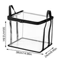 thumbnail image 3 of 6Pcs Extra Large Thickened Clear PVC Storage Bag,15x13x10 Inch Heavy Duty Thick Plastic with Zipper Handles, Foldable Closet Organizer for Clothes Blankets, Moving Containers, 3 of 6