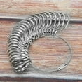 thumbnail image 4 of Medidor de tamaño de dedo Jadeshay Medidor de anillo de metal Confiabilidad excepcional, 4 of 8