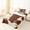 Brown Wheat, variant on Erosebridal Teens Abstract Cow Print Twin Sheet Sets 3pcs,Farm Animal Bedding For Boys Girls