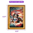 thumbnail image 5 of Bernese Mountain Dog Patriotic Welcome for 4Th of July Independence Day Acrylic Plaque with Wood Photo Frame Box Berner Lover Gifts Light Box - 00010, 5 of 5
