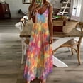 thumbnail image 3 of Kaleidoscope Mandala Colorful Floral Boho Design Sleeveless Dress Woman Fashion Long Dresses Women's Summer Suit Dress 2025, 3 of 7