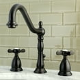 thumbnail image 2 of Kingston Brass KS1995BEX 8 in. Widespread Bathroom Faucet, Oil Rubbed Bronze, 2 of 3