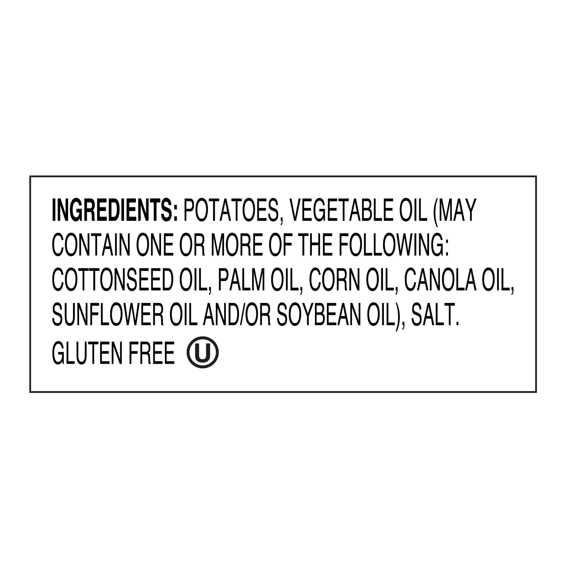 Golden Flake Original Thin & Crispy Potato Chips, Gluten-Free, 1 oz Bag