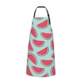 thumbnail image 2 of Lsque Watermelon Waterproof Apron Chef Aprons for Men Heavy Duty Chemical Work Apron Extra Long Grilling Aprons with Adjustable Bib Apron, 2 of 9