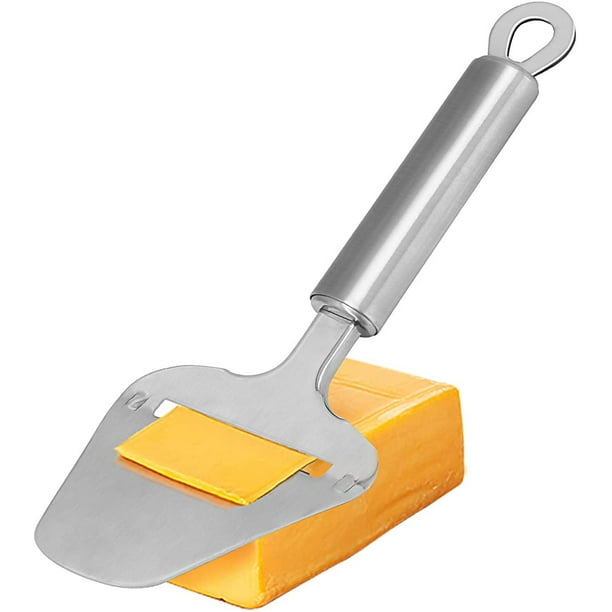 Cheese Slicer Stainless Steel, 9.3 Inch Cheese Knife Heavy Duty Plane