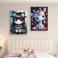 thumbnail image 3 of Pintura de diamantes de dibujos animados 5D, conjunto de punto de cruz, bordado de mosaico de diamantes de niña y Estrella, adecuado para niños, regalos de bricolaje, decoración del hogar, 3 of 4