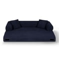 thumbnail image 6 of Miniyam 80" W Convertible Sofa, Boneless Couches for Living Room, Folding Sleeper Sofa Bed Queen with Pockets, Corduroy Flod Out Compressed Couch in a Box(Dark Blue), 6 of 9