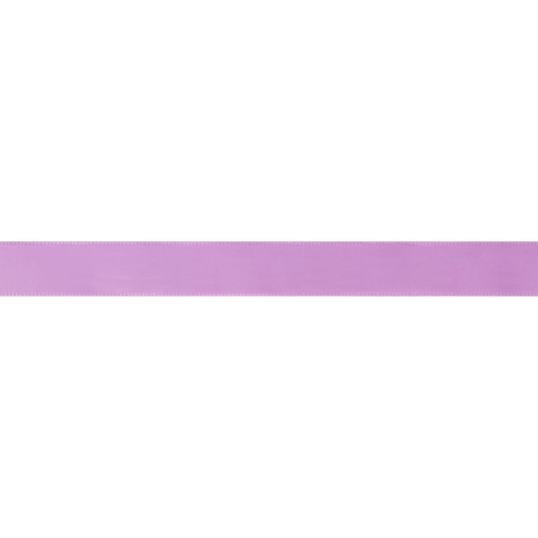 Offray Ribbon Light Orchid Purple 5/8 inch Single Face Satin