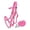 Pink, variant on Nylon Combination Halter Bridle w/ Reins (Brown)