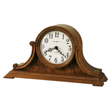 Howard Miller 635113 8-1/2  X 15-3/4  Anthony Hardwood Analog Table Top Clock - Yorkshire