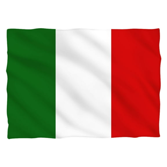 Italian Flag Pillow Case