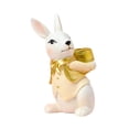 thumbnail image 2 of segolike Statue de Lapin de Pâques Chandelier Sculpture en Résine Multifonction Mâle, 2 of 9