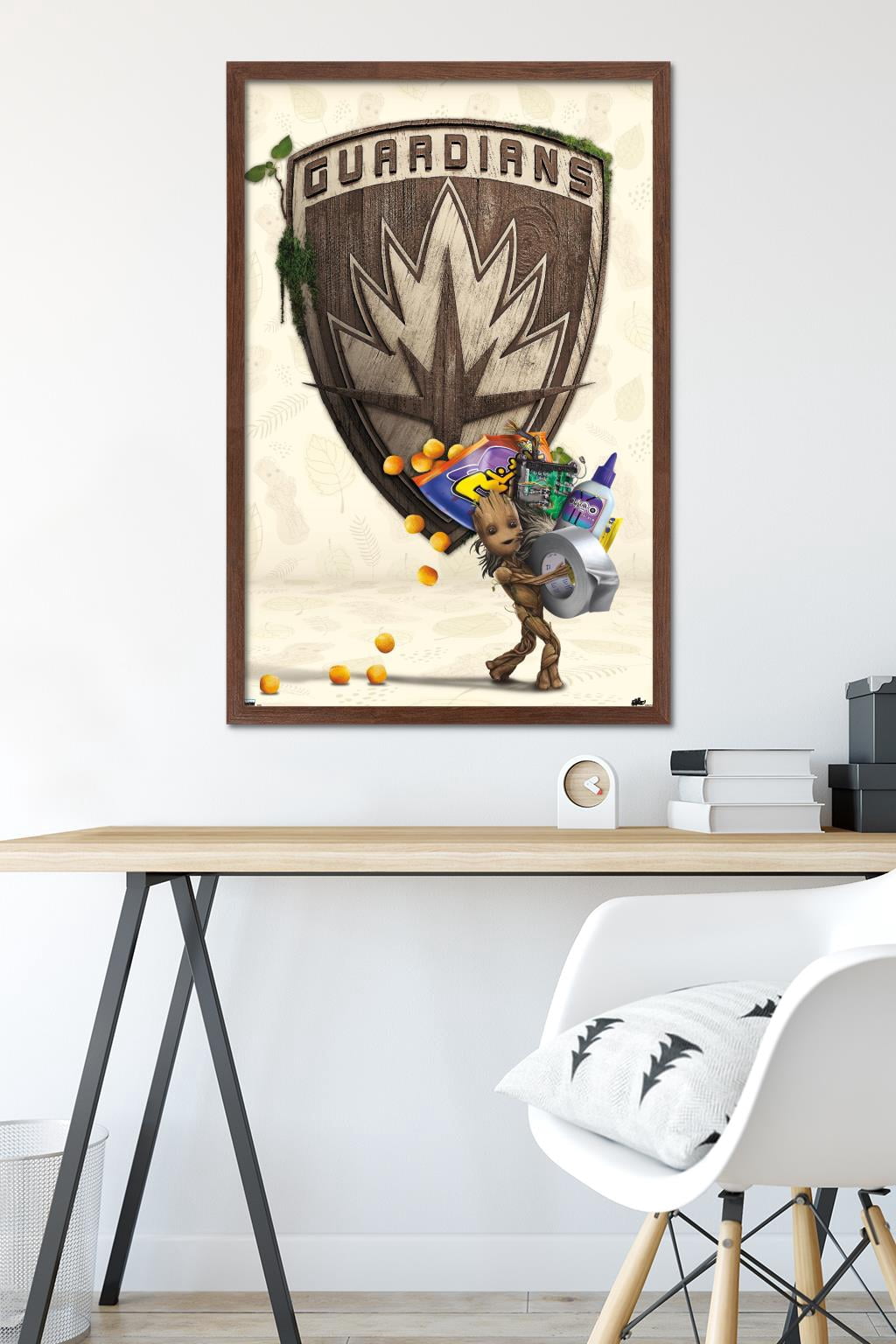 Marvel I Am Groot - Up to Something Wall Poster, 22.375" x 34" Framed