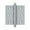 Brushed Chrome, variant on Deltana CH2525U19 2-1/2" x 2-1/2" Hinge, w/ Ball Tips in Paint Black