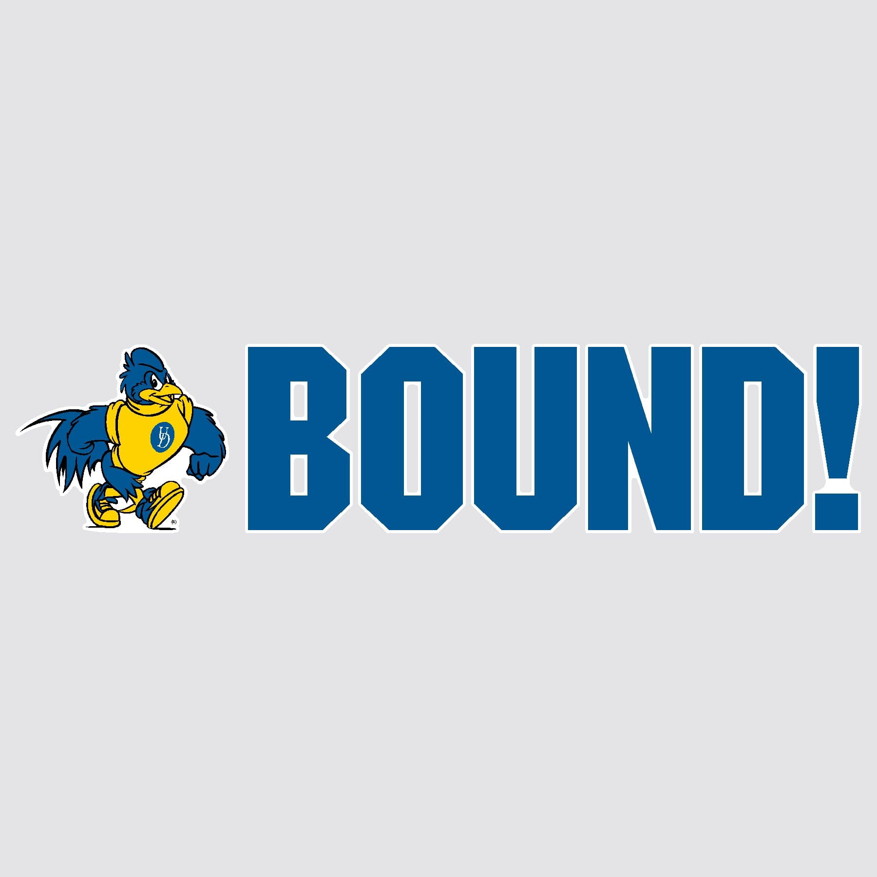 University of Delaware BOUND Mascot Yard Sign Set