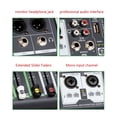 thumbnail image 3 of Sound Mixing Console USB Record Computer 48V Phantom Power Delay Repaeat Effect 4 Channels USB Mixer, 3 of 7