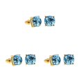 thumbnail image 3 of Qarigey Brillo Stud Colgante Accesorios populares Aleación Fiesta Pendientes diario Varios Pendiente simple Boda Azul claro Type1 NO1, 3 of 6