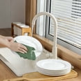 thumbnail image 4 of Pure Cotton Terry Kitchen Towels, Checkered Designed, Soft and Super Absorbent Dish Towels Kitchen Towels Light Green 28*13 In, 4 of 6