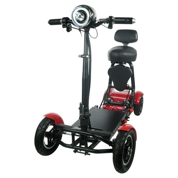 Comfygo MS-3000 Electric Scooter for Adults, Foldable Scooters for Seniors,4 Wheeler Drive Mobility Scooter with Chair,Scooter Eléctrico para Adultos