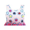 thumbnail image 4 of Girls Dress Chinese Peacock Peony Flower Circle Pattern 6 Years, 4 of 4
