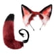 thumbnail image 3 of Y conjunto de diadema de cosplay de anime, banda para el cabello, accesorios para el cabello, pinza para el cabello para Rojo A, 3 of 9