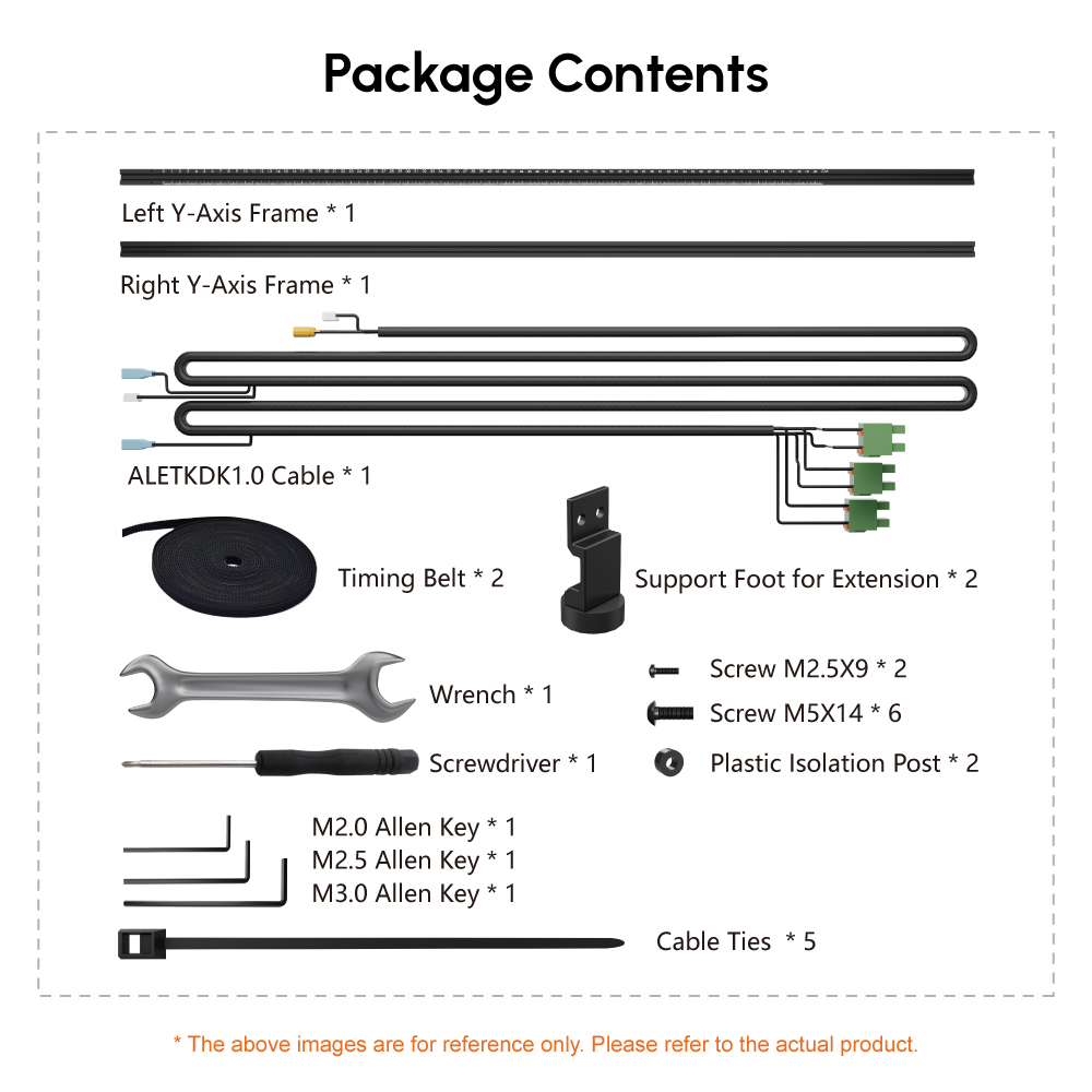 AlgoLaser Expansion Kit for DIYKIT 2W/5W/10W/20W Laser Engraver, Expanding Engraving Area Up to 33.46"x15.74"