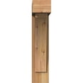 thumbnail image 2 of Ekena Millwork 6"W x 20"D x 28"H Thorton Block Rough Sawn Bracket w/ Offset Brace, Western Red Cedar, 2 of 25