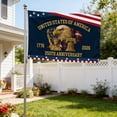 thumbnail image 5 of Double Sided 250th Anniversary American USA Flags 3x5 Outdoor- Vivid Colors 3Ply 1776-2026 250 Years Birthday Patriotic Flags Banners- Heavy Duty 100% Polyester with 2 Brass Grommets, 5 of 7