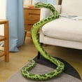 thumbnail image 2 of 300 CM Real Life Snake Plush Toy Giant Boa Cobra Simulation Long Snake Stuffed Snake Plush Doll Creative Decor Birthday Gift, 2 of 10