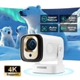 thumbnail image 1 of Magcubic HY310 Miniproyector Soporte Nativo de 1080P y 4K, 330 ANSI, Enfoque Automático con Altavoz de 5W, WiFi y Bluetooth, Control por Voz, Proyector de Películas Portátil para Exteriores, 1 of 10