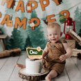 thumbnail image 3 of Cake topper de madera Raoformi One Happy Camper, 3 of 7