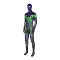 thumbnail image 3 of Cosplay Costume Heroic Superhero Jumpsuit for Halloween Party Carnival Stage Performance Role Play Outfit, Red Blue, 3 of 5