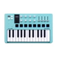 thumbnail image 3 of Arturia MiniLab 3 Compact MIDI Keyboard Controller with 25 Keys, RGB Pads and USB DAW Integration (Special Edition, Aquamarine), 3 of 5