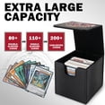 thumbnail image 3 of Tarjetero Sabermaster 110 para guardar cartas YGO MTG Leather, 3 of 6