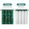 thumbnail image 4 of DriftAway Animal Forest Curtains for Bedroom 96 Inch Room Darkening Unlined Tropical Jungle Thermal Window Drapes Watercolor Woodland Tree Pattern Grommet 2 Panels, 4 of 5