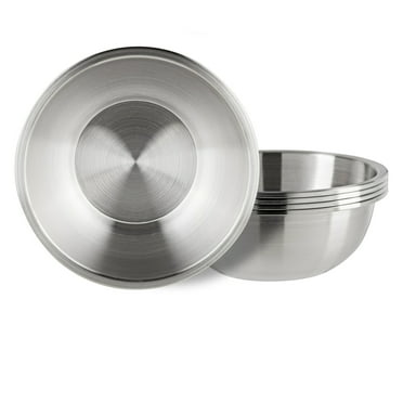 1.2 Qt Stainless Steel Mixing Bowls for Kitchen, Baking, Cooking Prep (5 Piece Set)