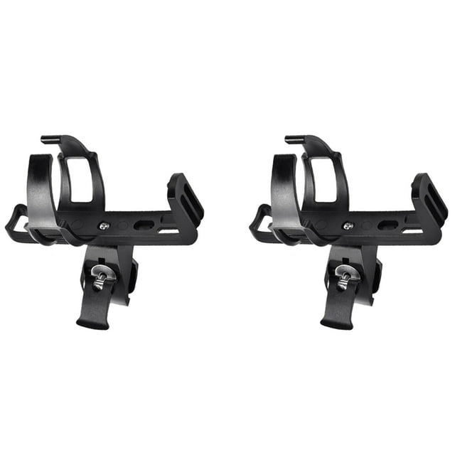 2X Botellero de Agua con Hebilla Ajustable Portavasos de Bicicleta de Montaña para Montar Al Aire Libre de Liberación Rápida con Porta Botella