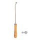 thumbnail image 5 of Reparación y mantenimiento de tubos de trompeta con bolas de metal Herramientas de mantenimiento del mástil de trombón para músicos, 5 of 9