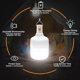 thumbnail image 3 of 2 Pieces（150w） Camping Lantern, Portable Lamp with USB Rechargeable Batteries Super Bright Outdoor for Camping Tent Deck Patio Garden BBQ, 3 of 5