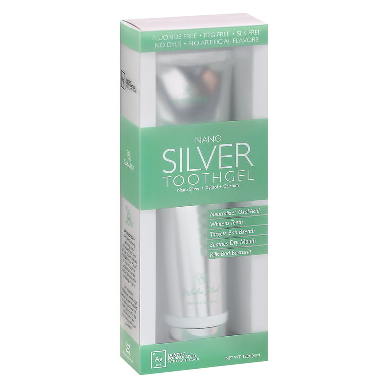 Elementa Silver - Nanosilver Tooth Gel (2 Pack) - Wintermint 