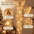 thumbnail image 7 of Angel Blessing Starfall Wall Light,Heavenly Christmas Wall Decor, Cascading Star Resin Decoration with Warm Glow, 32 Inch, For Bedroom Home,Guardian Gift for Women, 7 of 7
