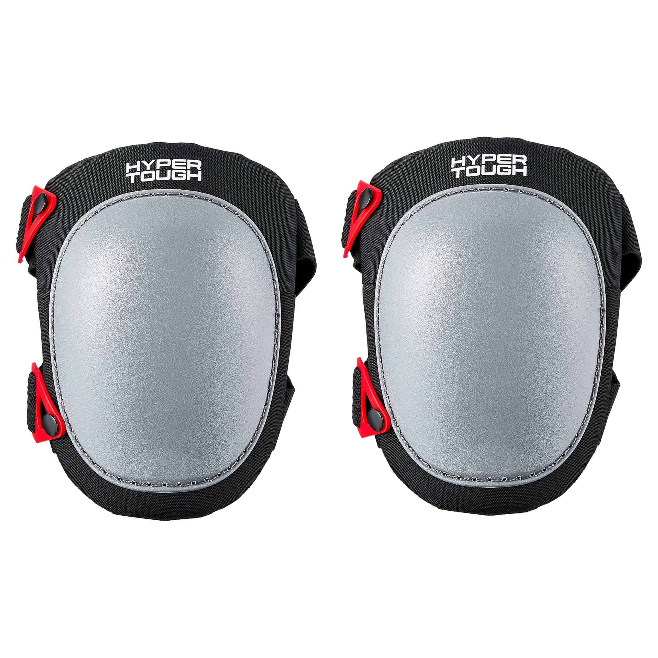 Hyper Tough Protective Hard-Shell Rocker Knee Pads, 2 Pack