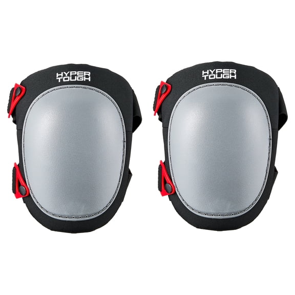 Hyper Tough Protective Hard-Shell Rocker Knee Pads, 2 Pack