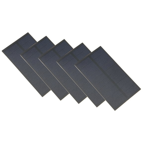 5Pcs 1W 5V Mini Solar Panel Module DIY Polysilicon for Phone Toys Charger