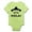 Kiwi, variant on CafePress - Mexican Mustache Infant Bodysuit - Baby Light Bodysuit, Size Newborn - 24 Months
