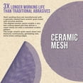 thumbnail image 3 of Dura-Gold Premium 180 Grit 5" Purple Ceramic Mesh Sanding Discs, Box of 30 - Dustless Hook & Loop Backing Sandpaper for DA & Random Orbital Sanders - Long-Lasting Fast Cut - Woodworking, Auto Paint, 3 of 3