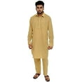 thumbnail image 1 of Royal Men's Beige Pathani Set, 1 of 1