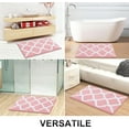 thumbnail image 3 of TJOUL Bathroom Rugs, Soft and Absorbent Microfiber Bath Rugs, Non-Slip Shaggy Shower Carpet, Machine Wash Dry, Bath Mats for Bathroom Floor, Tub and Shower, 3 of 13