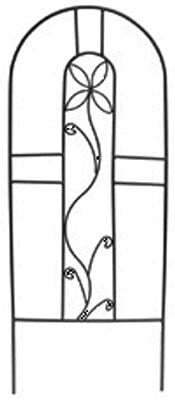 Border Concepts 73002 Plant Trellis, Black Minitex, 12 x 30-In. by BORDER CONCEPTS