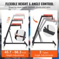 thumbnail image 3 of Top Automotive, Engine with Adjustable Height 45.7" to 66.3", 400 LBS Capacity High, 4 Swivel Caster Wheels, Heavy Duty Foldable for Auto Repair and Maintenance, 3 of 6